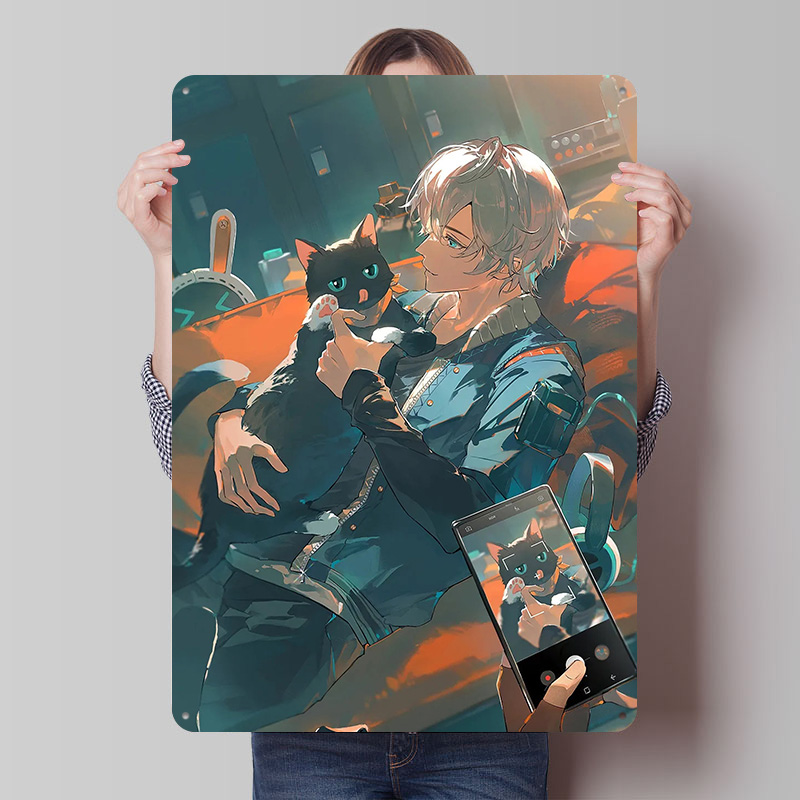 Retro Gaming Zone - Affiche Wise Zenless Zone Zero, Plaque