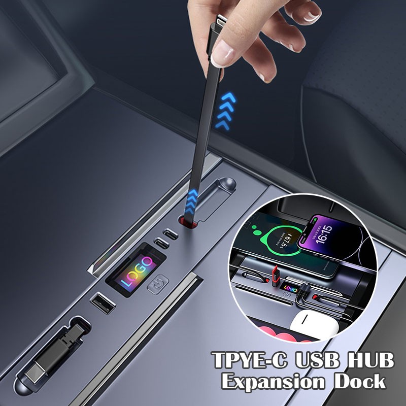 Controller Adapter Usb - Hub USB-C rétractable 45W à charge