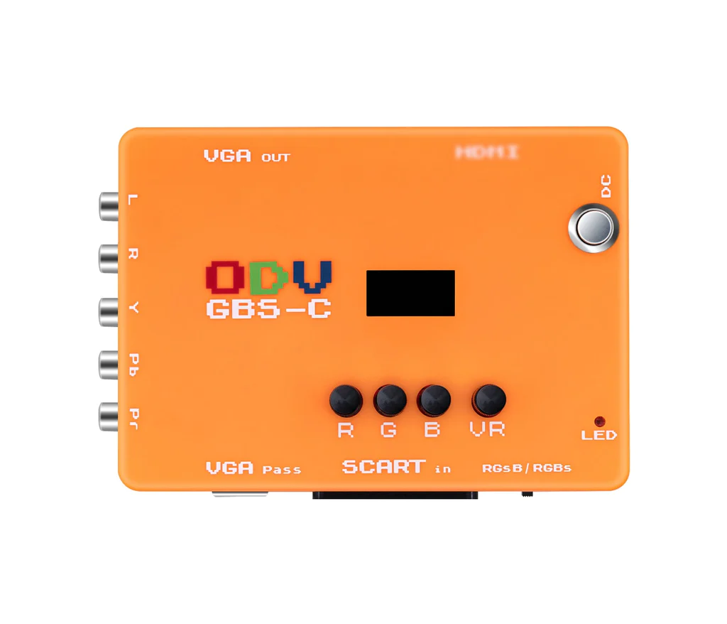 Retro Gaming Cabinet - Mcbazel ODV-GBS-C composant VGA/Scart vers VGA/HDMI