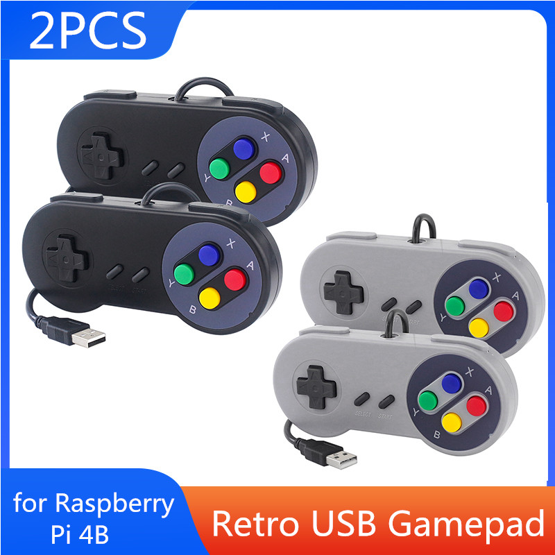 Raspberry Pi Retropie - Manette de jeu USB rétro, 2