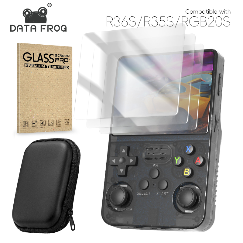 Retro Gaming Download - DATA FROG R36S protecteur d'écran protecteur