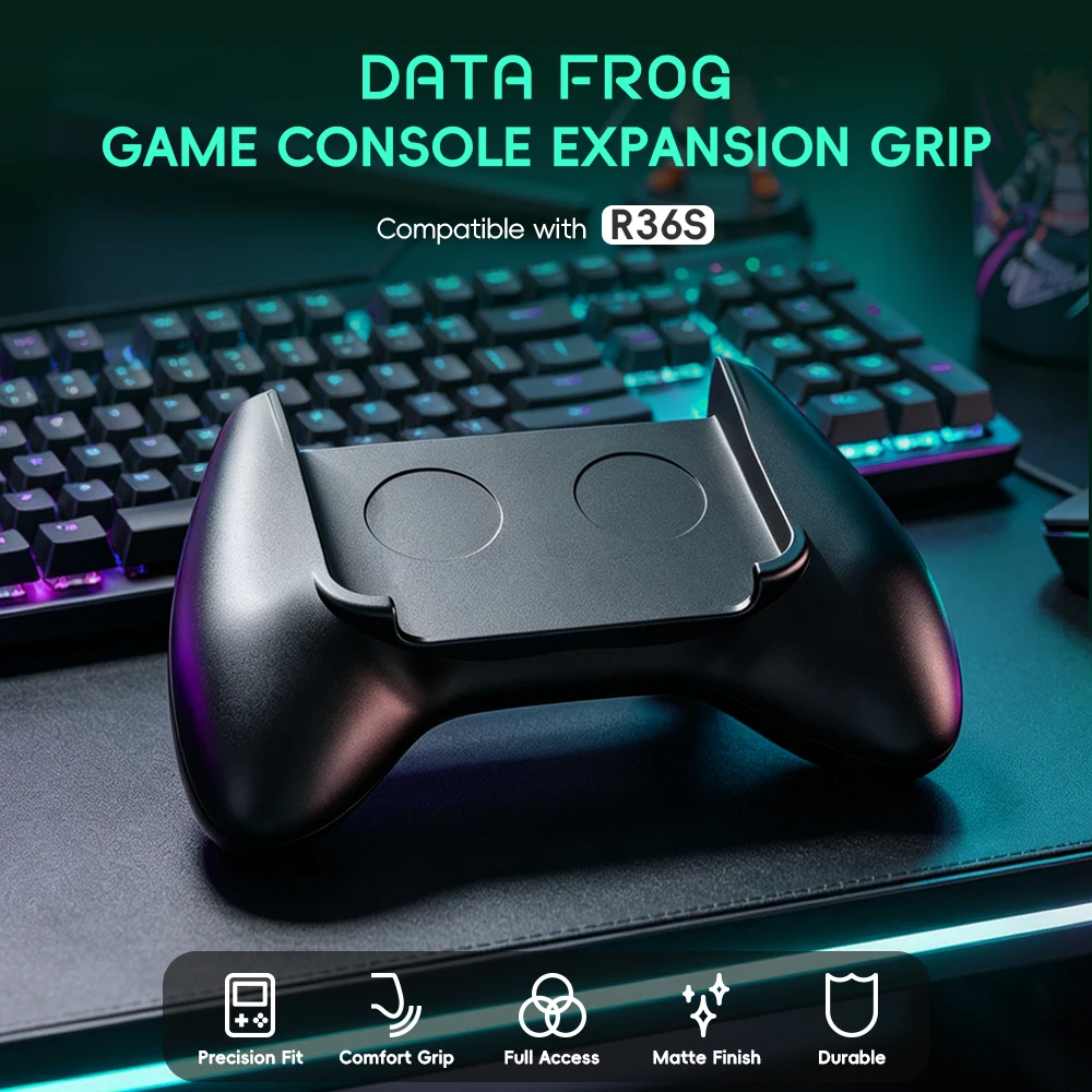 Retro Gaming Download - Poignée ergonomique Data Frog R36S pour