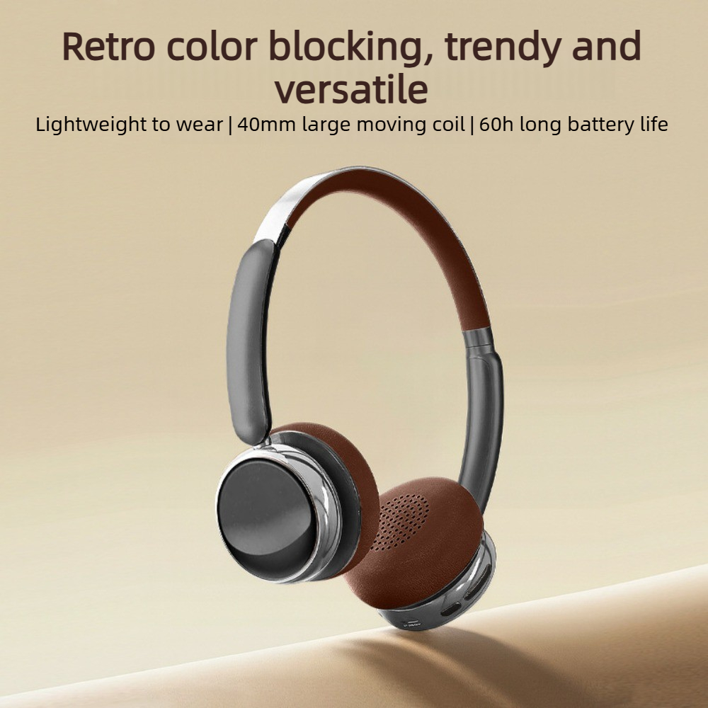 Retro Gaming Headset - Casque audio rétro couleur Mead, Bluetooth