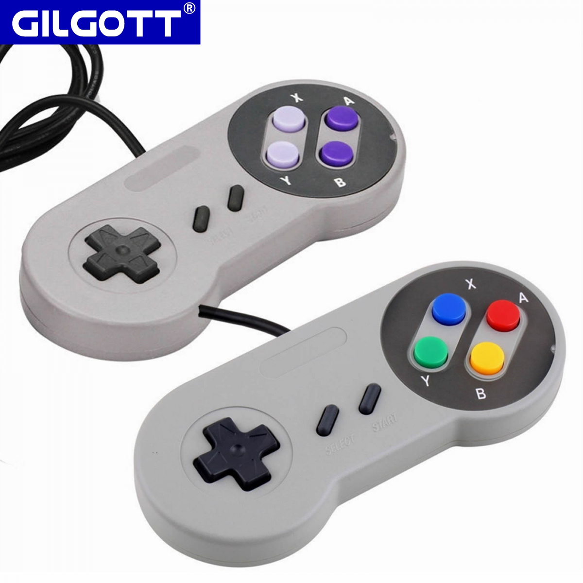 Raspberry Pi Retropie - 2 pièces/ensemble 1.4M filaire USB contrôleur