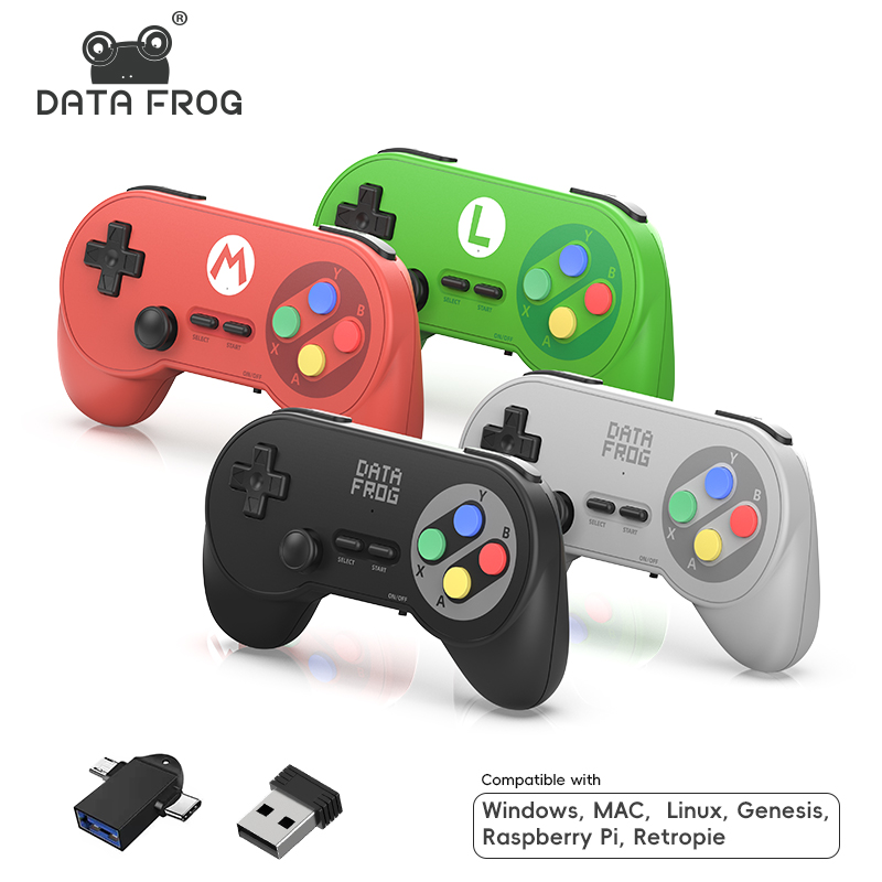 Retro Gaming Download - Manette sans fil PC07, manette de