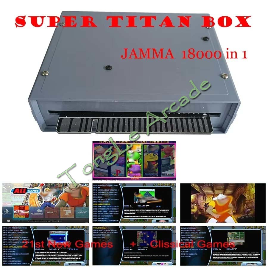 Retro Gaming Cabinet - Carte de jeu Super Jamma Arcade,