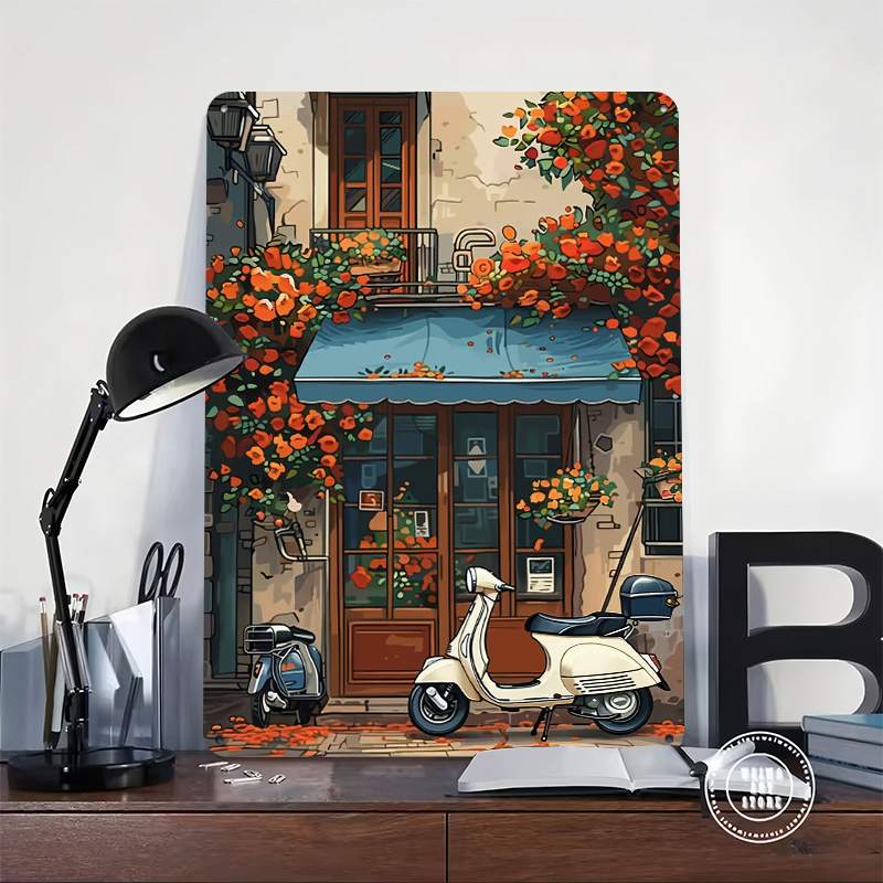 Affiche de magasin de scooters - Retro Gaming At Home avis et prix