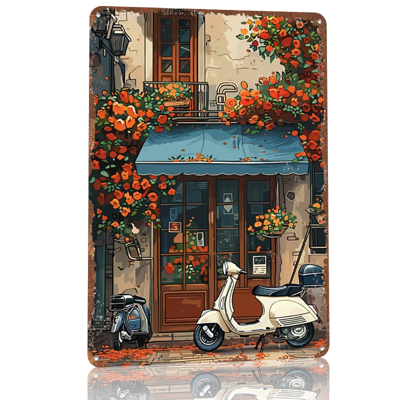 Affiche de magasin de scooters - Retro Gaming At Home avis et prix