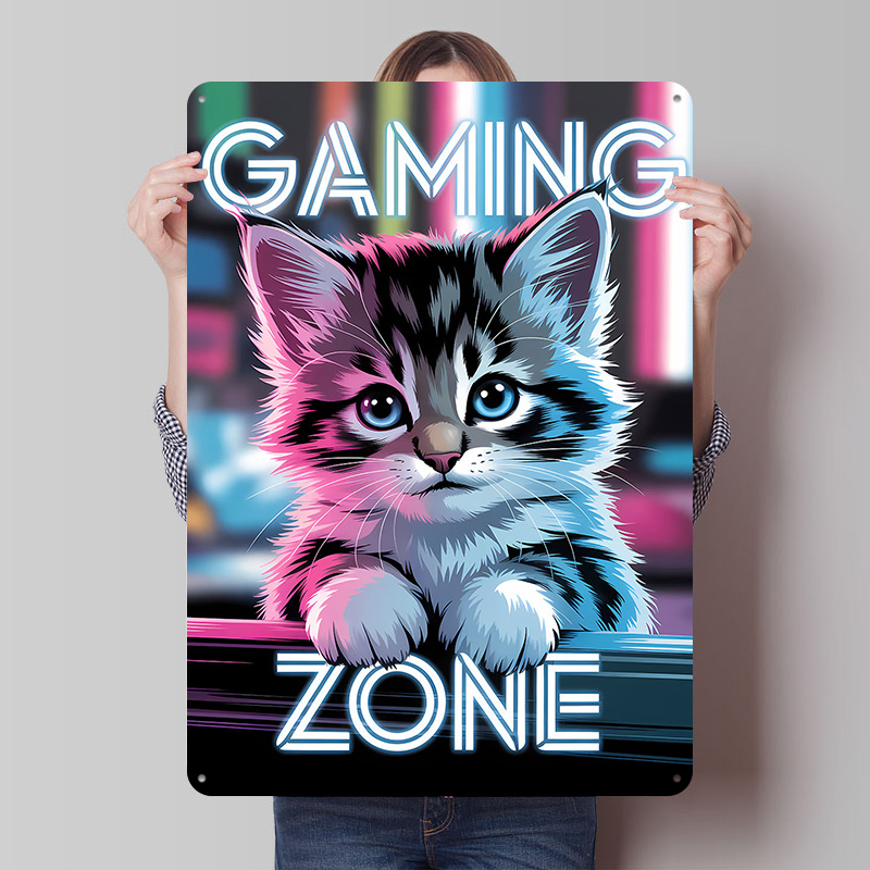 Affiche imprimée « Gaming Zone - Retro Gaming Zone avis et prix