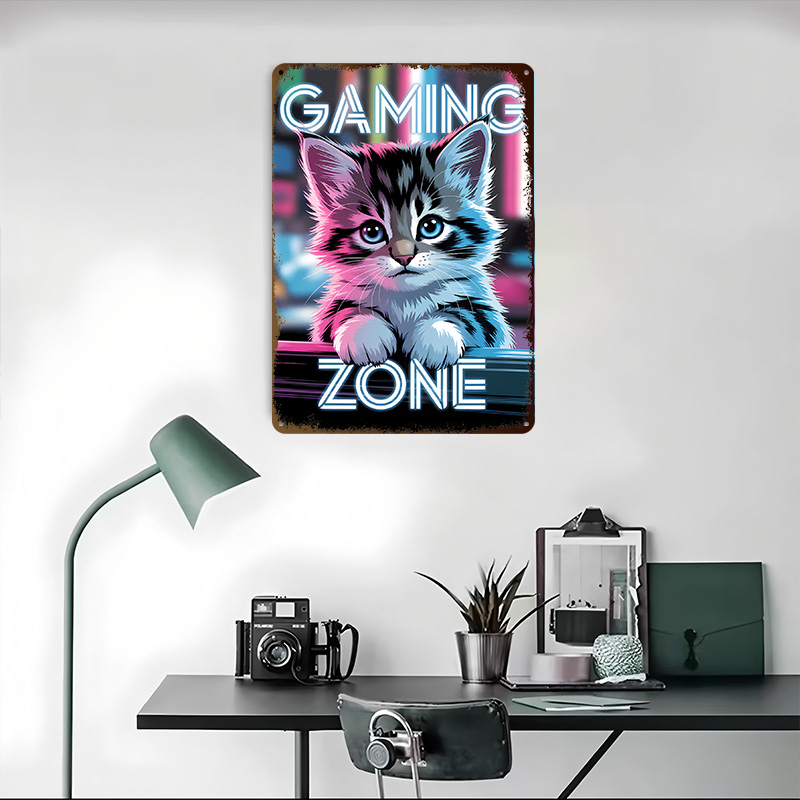 Affiche imprimée « Gaming Zone - Retro Gaming Zone avis et prix