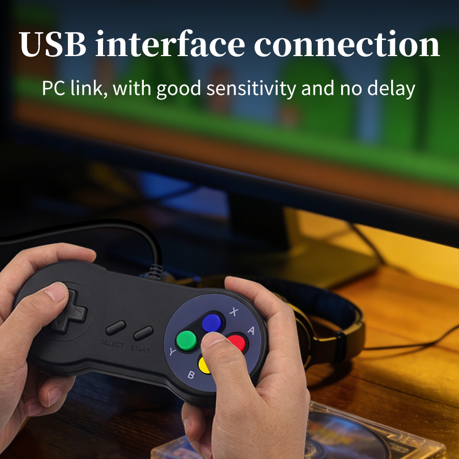 Manette de jeu rétro USB SNES, - Raspberry Pi Retropie avis et prix