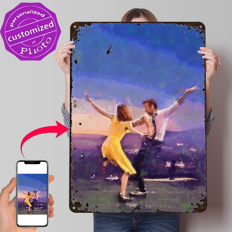 Affiche Métallique 3D La La La - Retro Gaming Island avis et prix