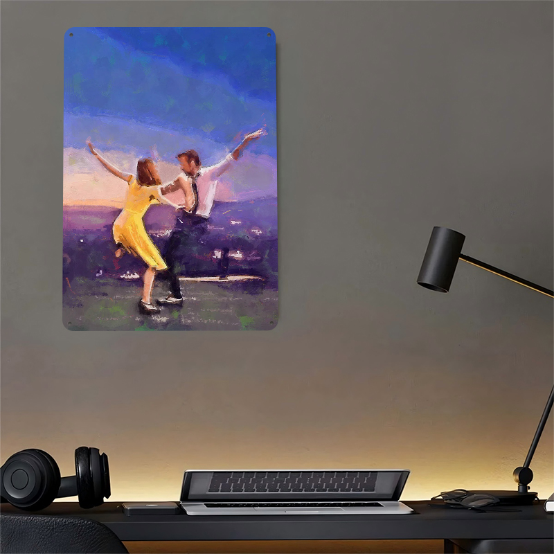 Affiche Métallique 3D La La La - Retro Gaming Island avis et prix
