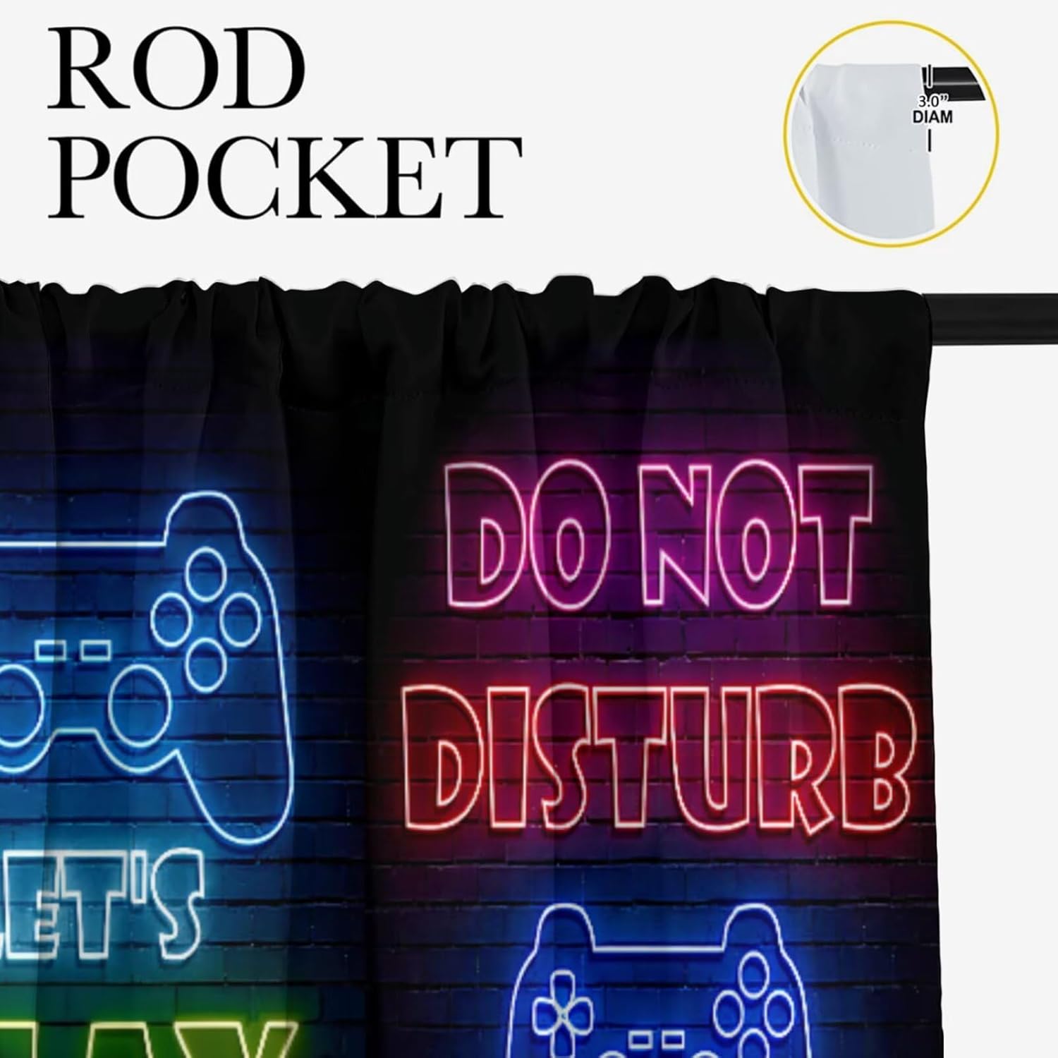 Rideau occultant pour chambre  - Retro Gaming Zone avis et prix