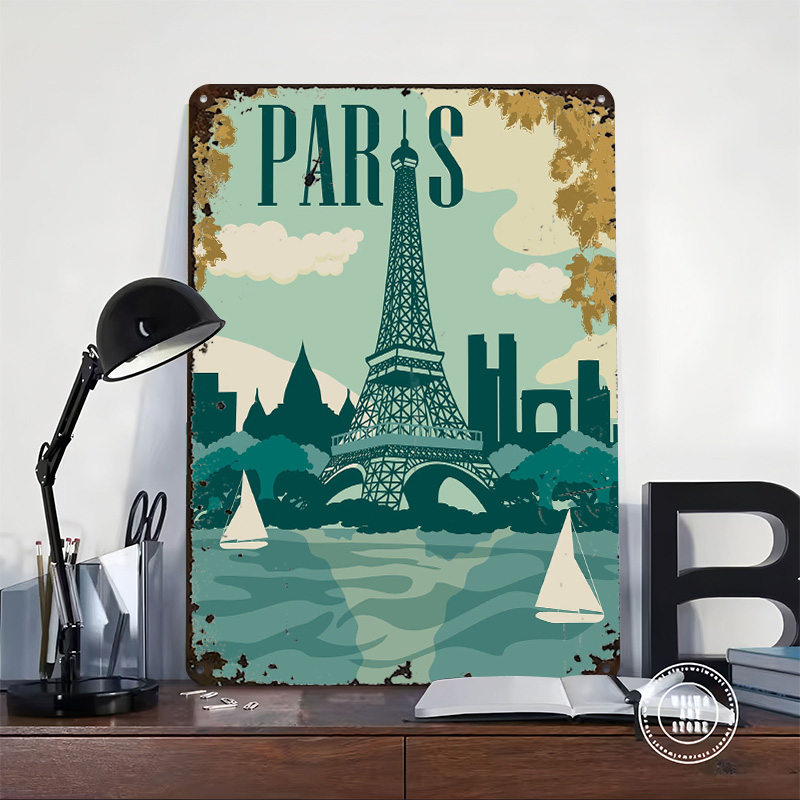 Plaque Métallique Vintage Pers - Retro Gaming Paris avis et prix