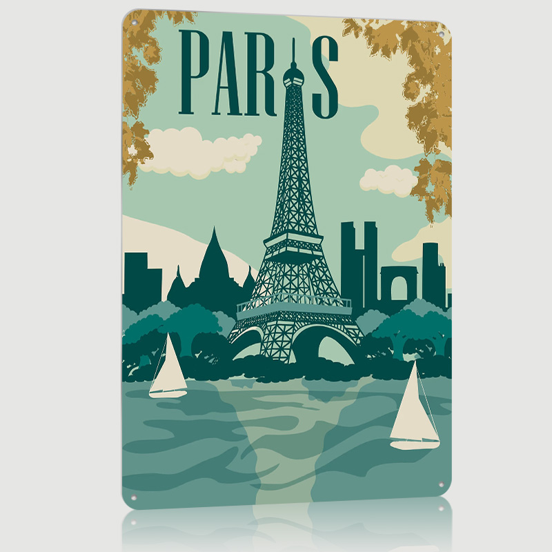 Plaque Métallique Vintage Pers - Retro Gaming Paris avis et prix
