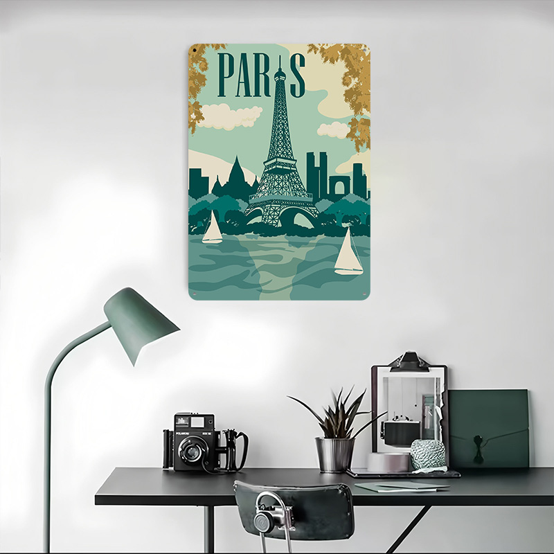 Plaque Métallique Vintage Pers - Retro Gaming Paris avis et prix