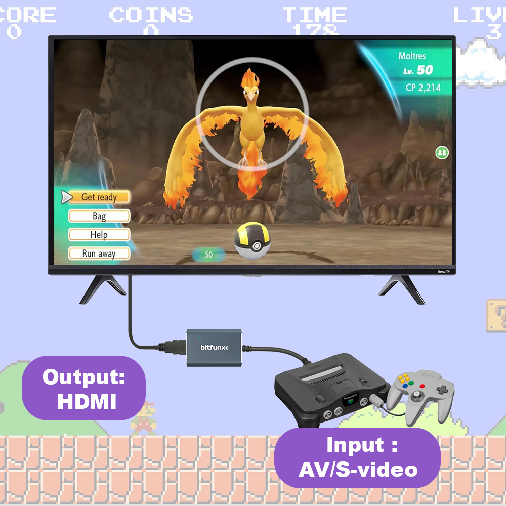 Bitfunx – adaptateur vidéo 720 - Retro Gaming Handhelds avis et prix