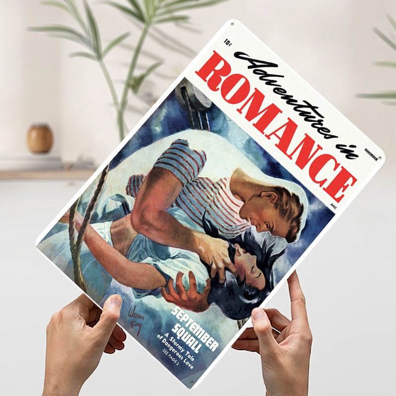 Affiche en tôle « ADVENTURES I - Retro Gaming At Home avis et prix
