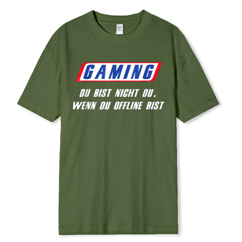 Drôle allemand t-shirt jeu Du  - Retro Gaming Gift Ideas avis et prix