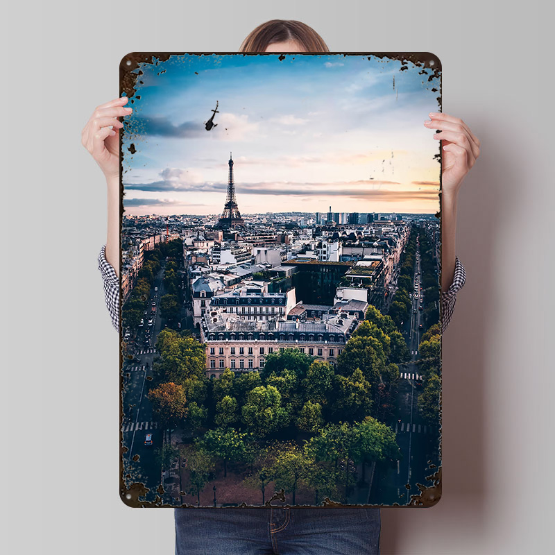 Affiche de Paris personnalisée - Retro Gaming Paris avis et prix