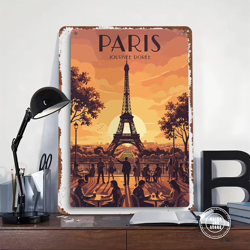 Affiche de voyage Paris Journé - Retro Gaming Paris avis et prix