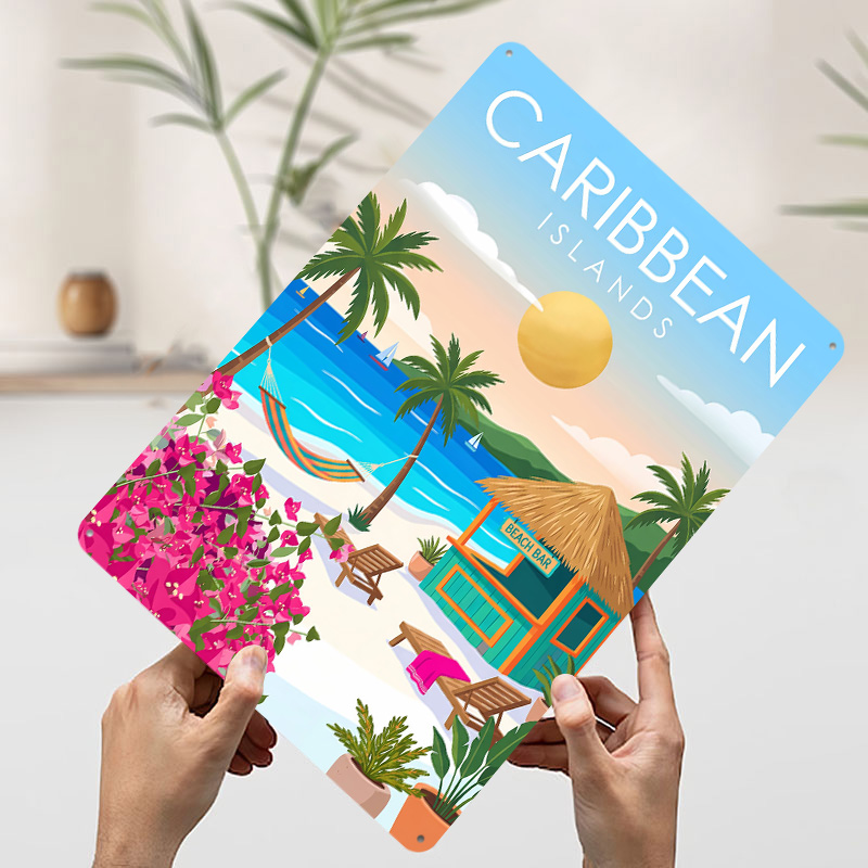 Affiche en tôle personnalisée  - Retro Gaming Island avis et prix