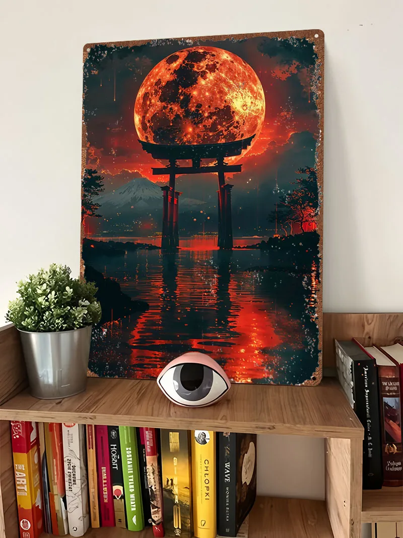 Affiche métallique imprimée Bl - Retro Gaming At Home avis et prix