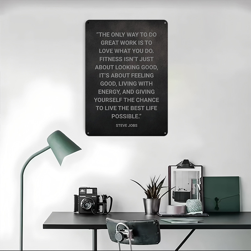 Affiche Métallique Citation St - Retro Gaming At Home avis et prix
