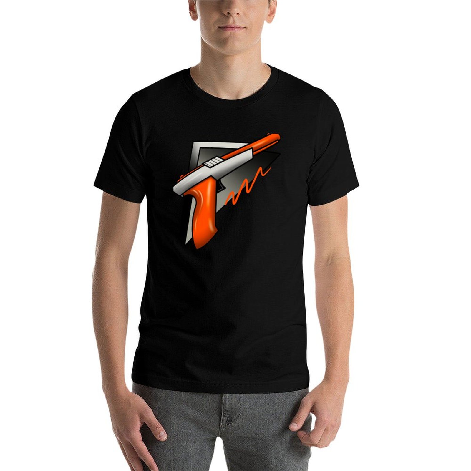 T-shirt décontracté style stre - Retro Gaming Light Gun avis et prix