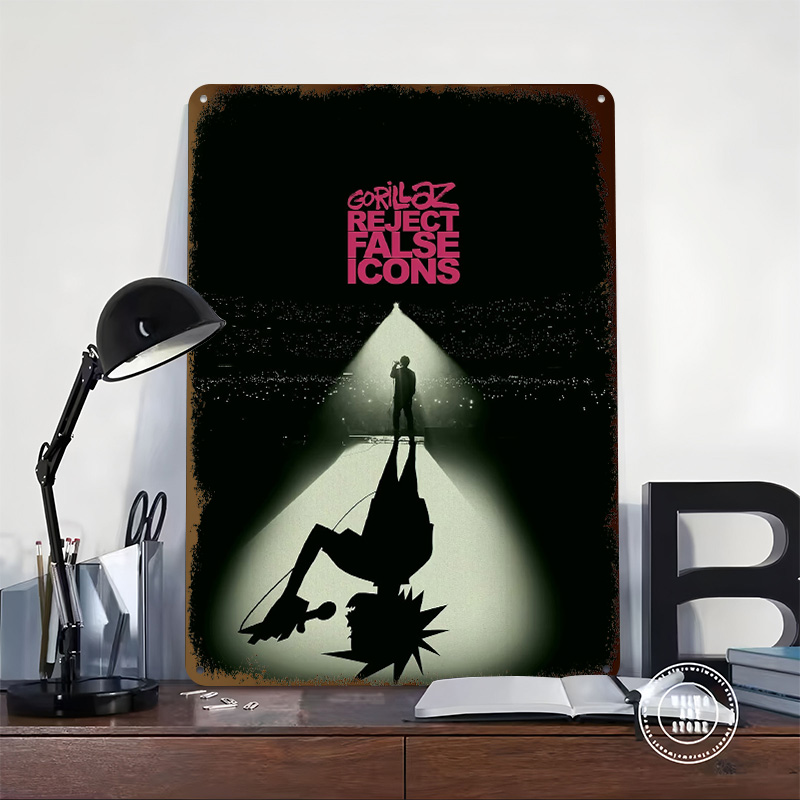 Affiche imprimée Gorillaz Reje - Retro Gaming Icons avis et prix