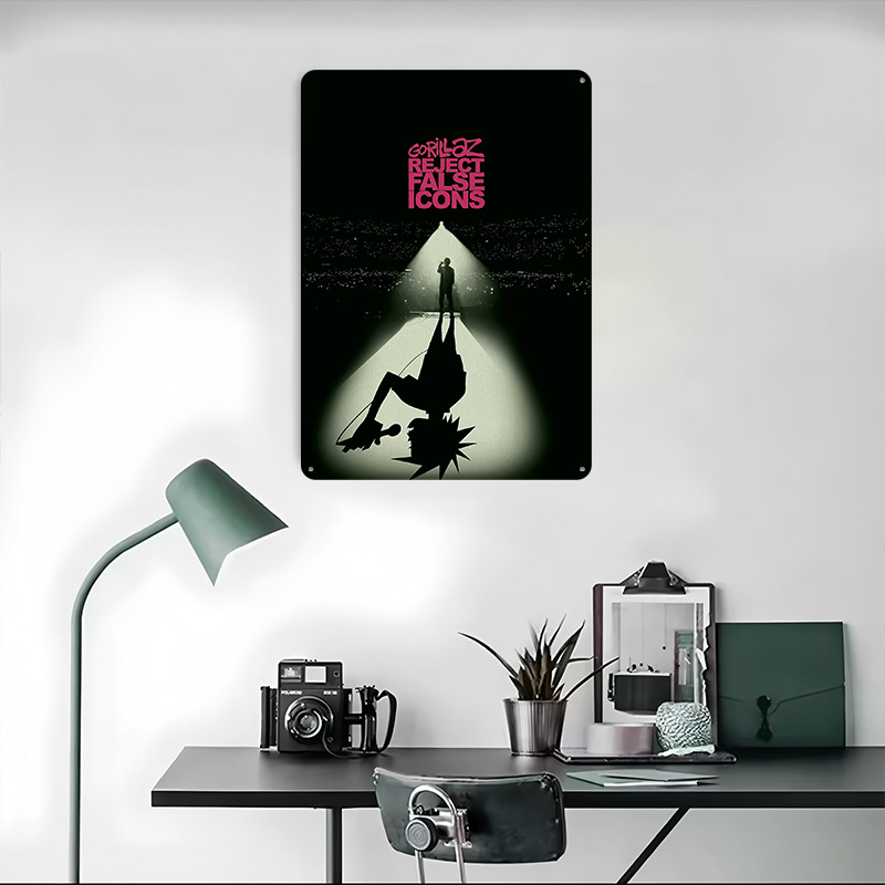 Affiche imprimée Gorillaz Reje - Retro Gaming Icons avis et prix