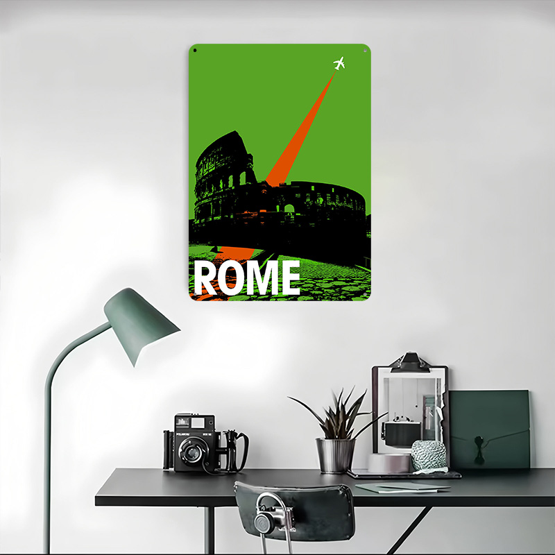 Affiche en métal de voyage de  - Retro Gaming At Home avis et prix