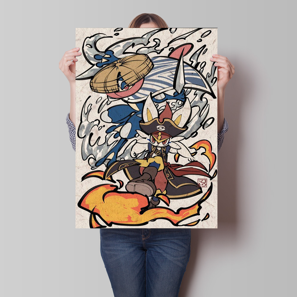 Peinture sur toile Pokemon Lug - Retro Gaming Art avis et prix