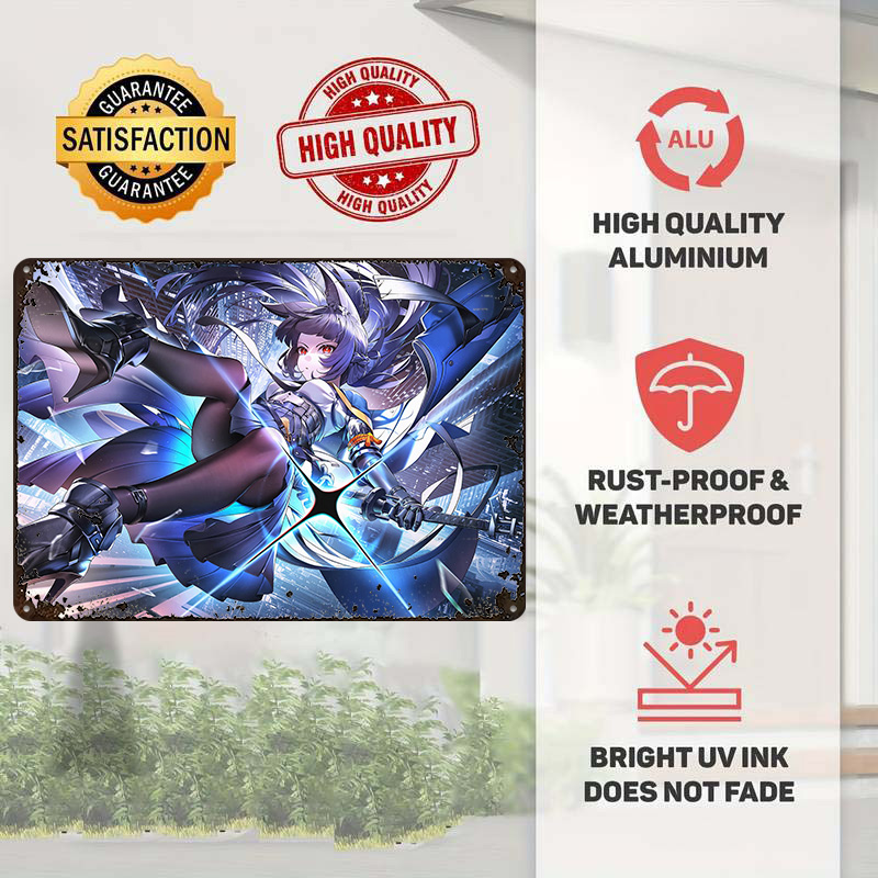 Affiche métallique Hoshimi Miy - Retro Gaming Zone avis et prix
