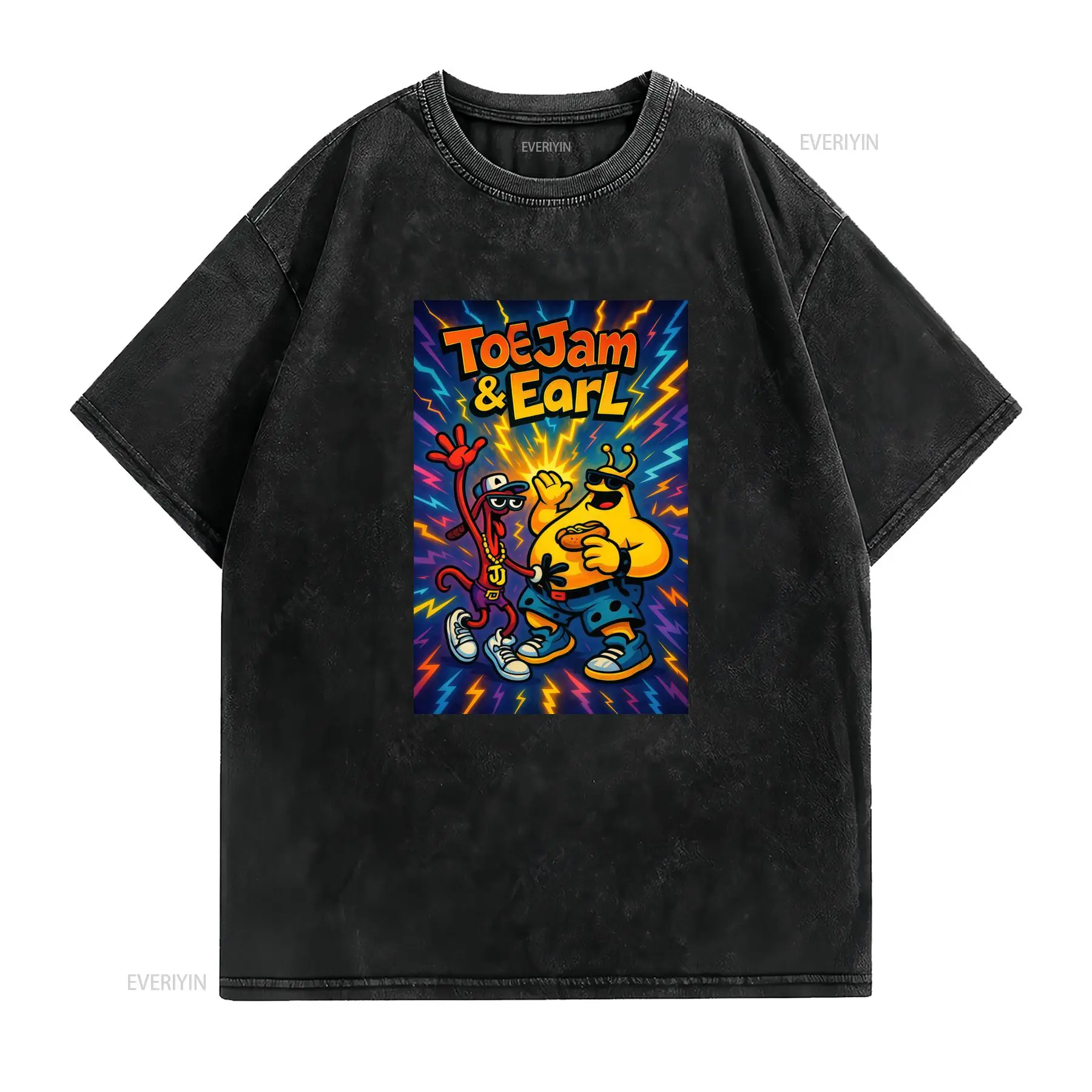 T-shirt Toejam Earl Retro Vide - Retro Gaming Icons avis et prix