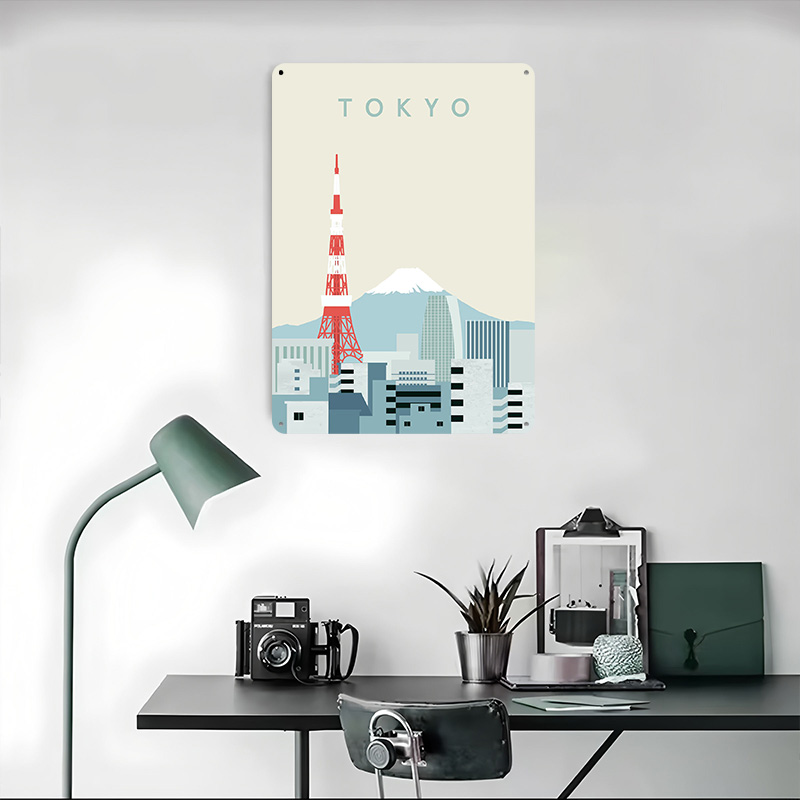 Affiche de Tokyo rétro, pannea - Retro Gaming At Home avis et prix