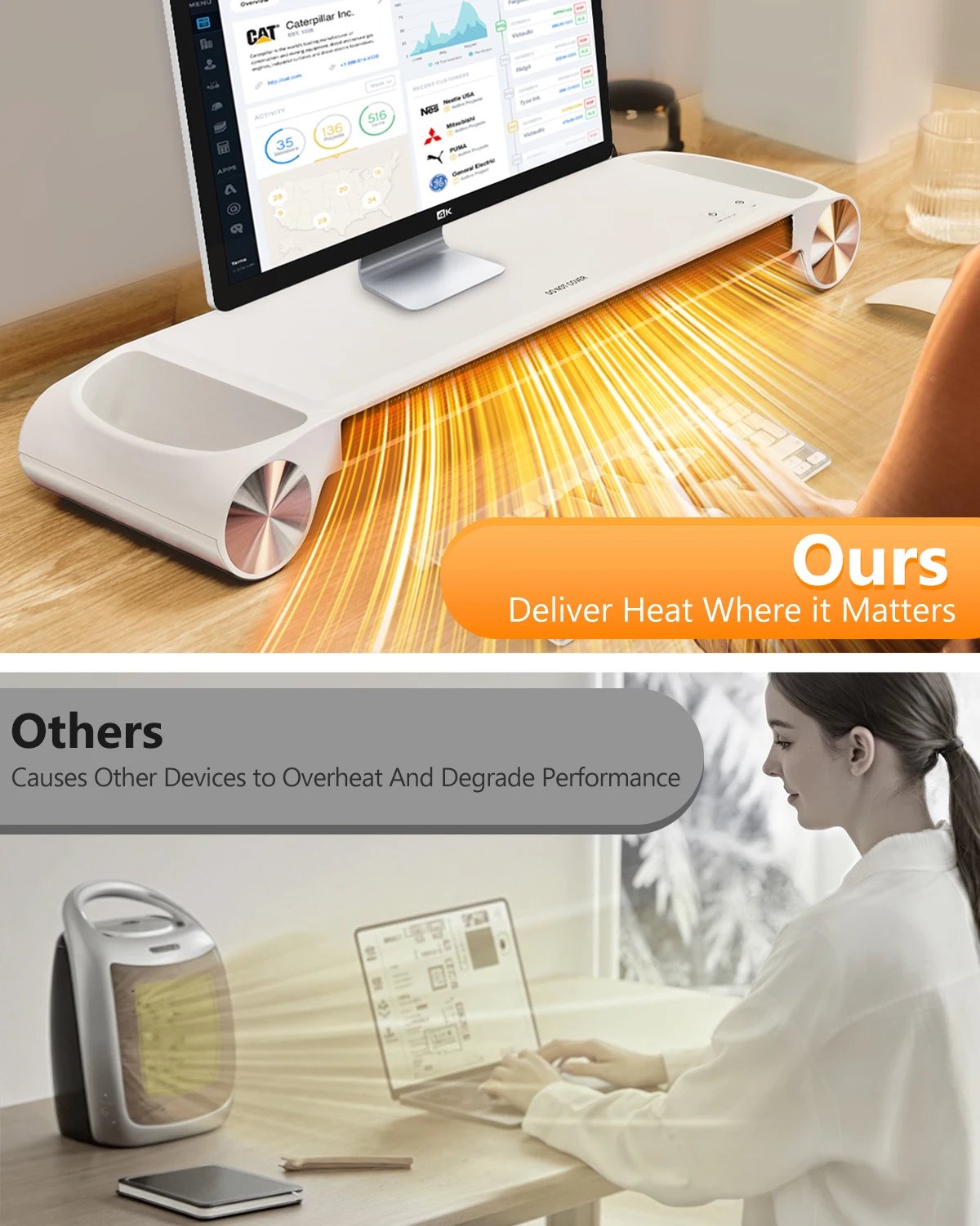 Eary 330W radiateur de bureau  - Crt Monitor Stand avis et prix