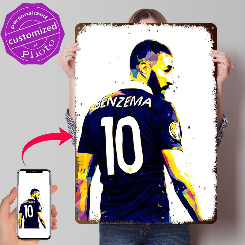Affiche Karim Benzema France R - Retro Gaming France avis et prix