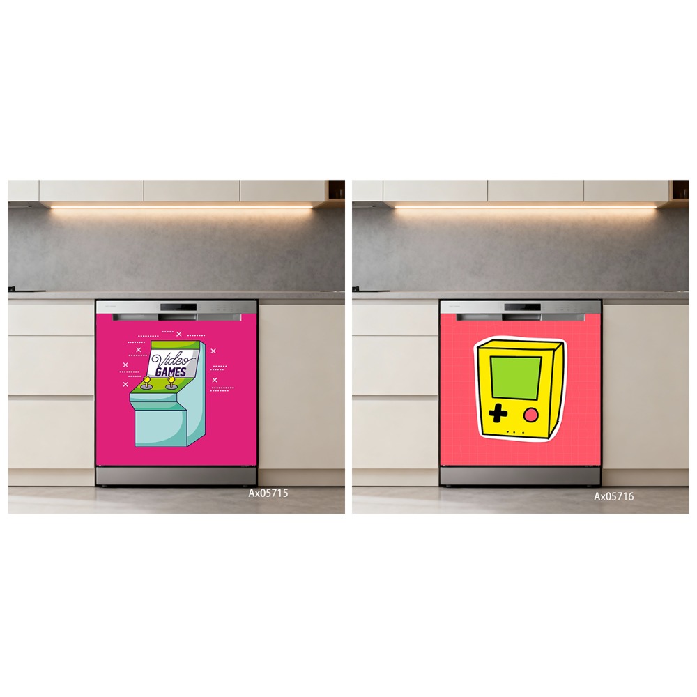 Autocollant de porte de lave-v - Retro Gaming Cabinet avis et prix