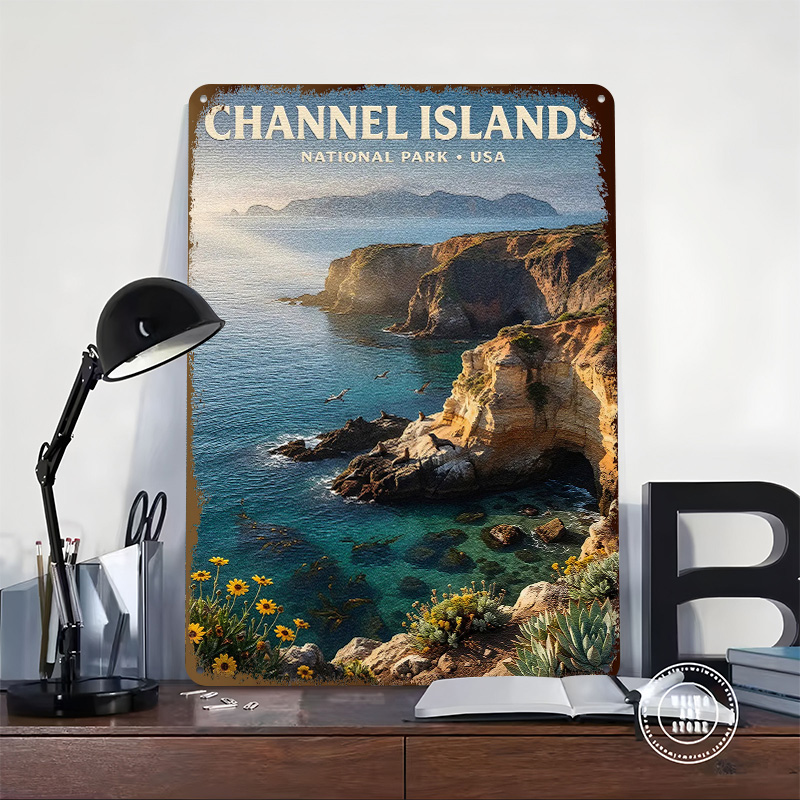 Affiche métallique Parc Nation - Retro Gaming Island avis et prix