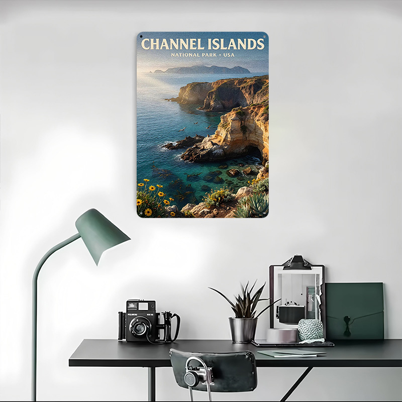 Affiche métallique Parc Nation - Retro Gaming Island avis et prix