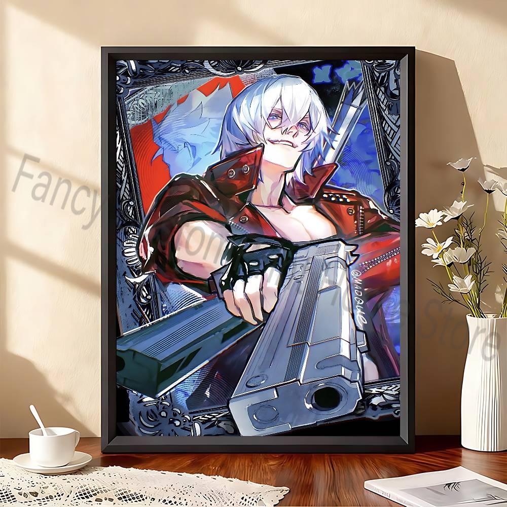 Affiche de jeu D-Devil May C-C - Retro Gaming Art avis et prix