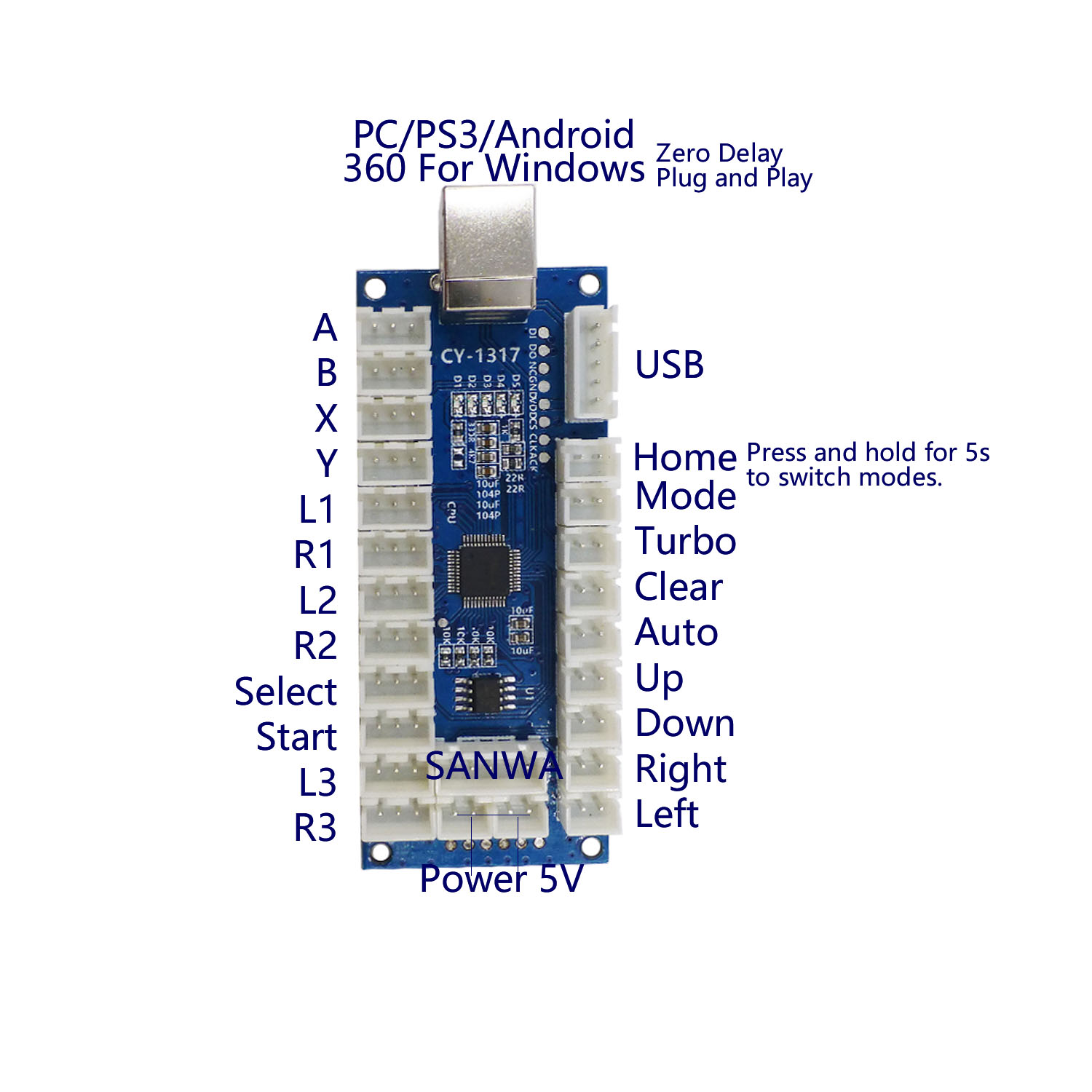 SJ @ JX Arcade USB encodeur LE - Raspberry Pi Retropie avis et prix