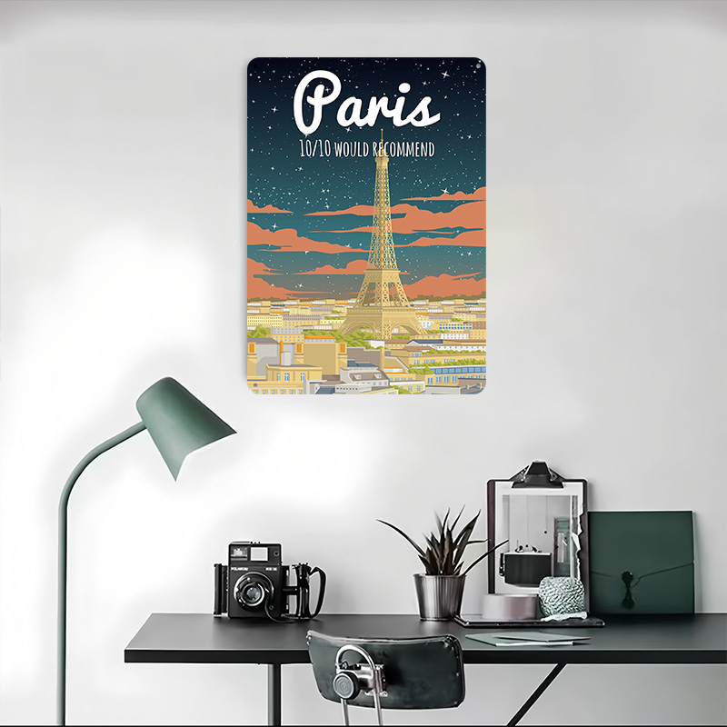 Affiche de voyage personnalisé - Retro Gaming Paris avis et prix