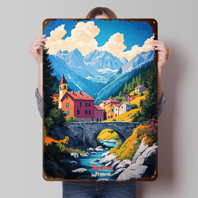 Affiche murale en fer blanc pe - Retro Gaming France avis et prix