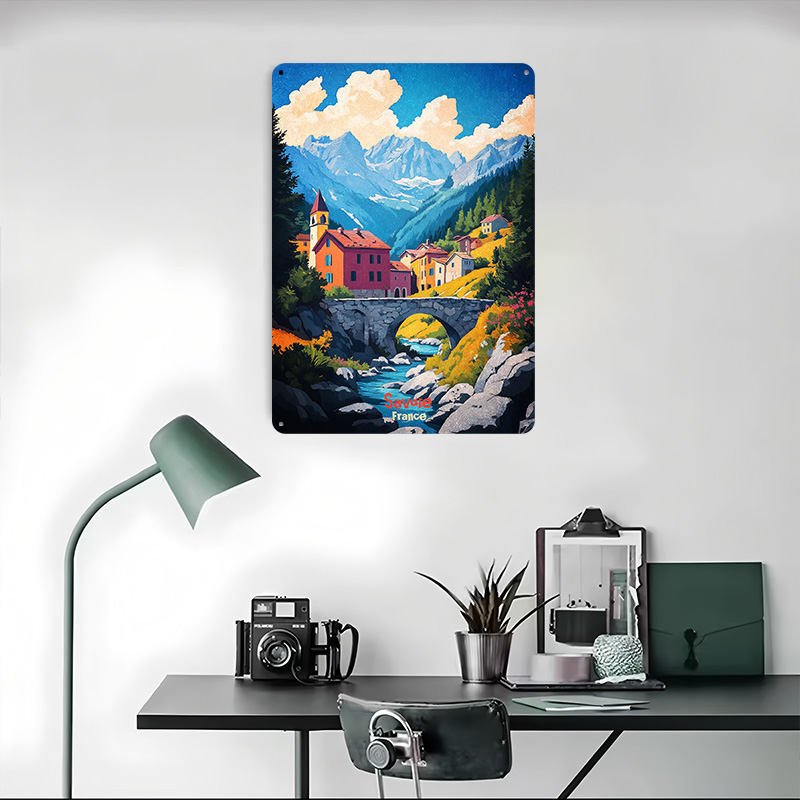 Affiche murale en fer blanc pe - Retro Gaming France avis et prix