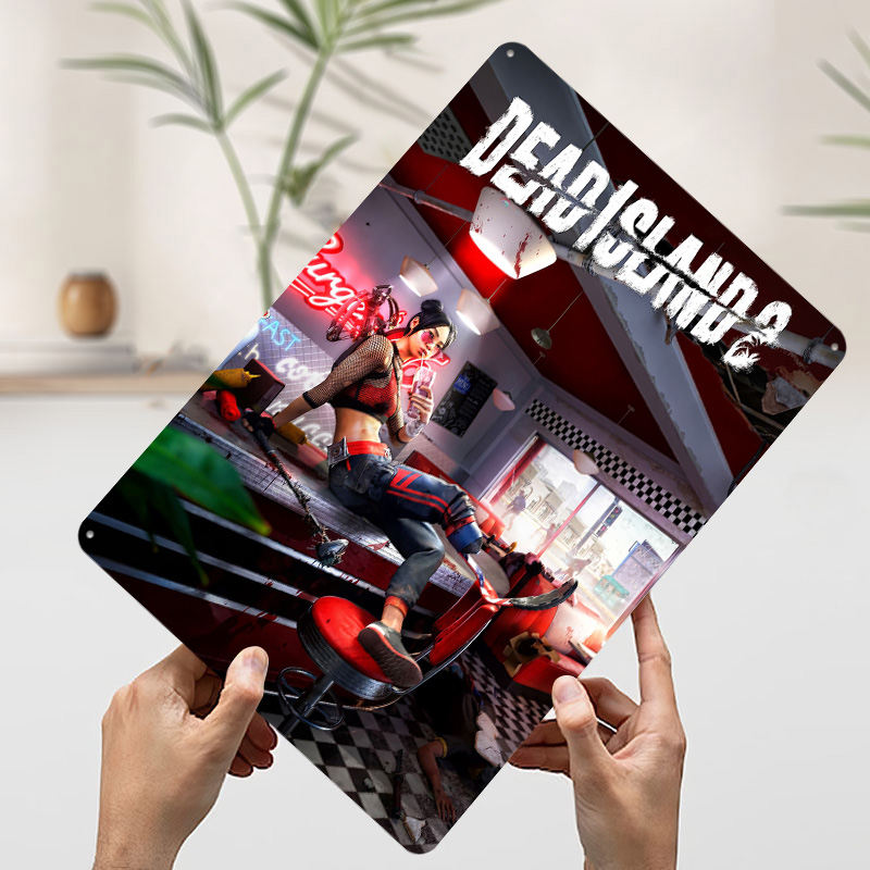 Affiche d'art de jeu Dead Isla - Retro Gaming Island avis et prix
