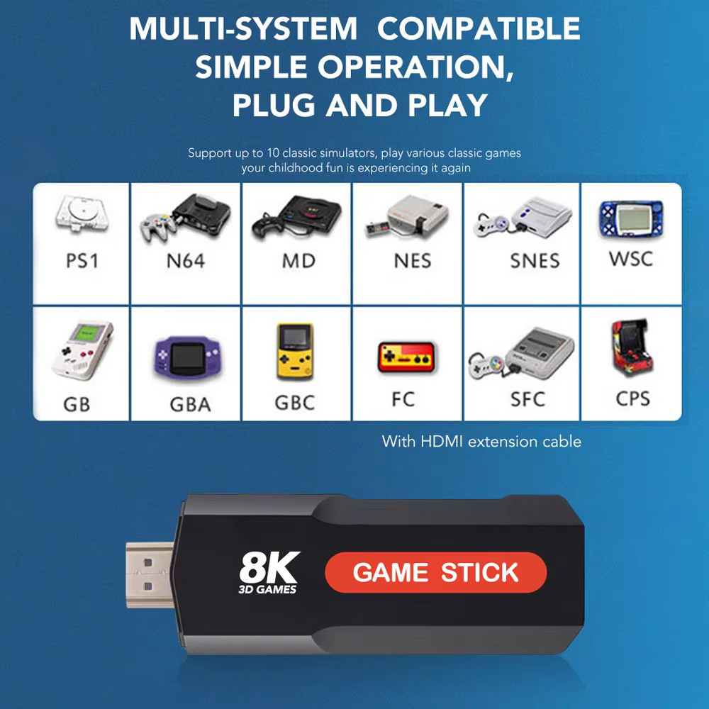 Console de jeu X2 Game Stick H - Raspberry Pi Retropie avis et prix