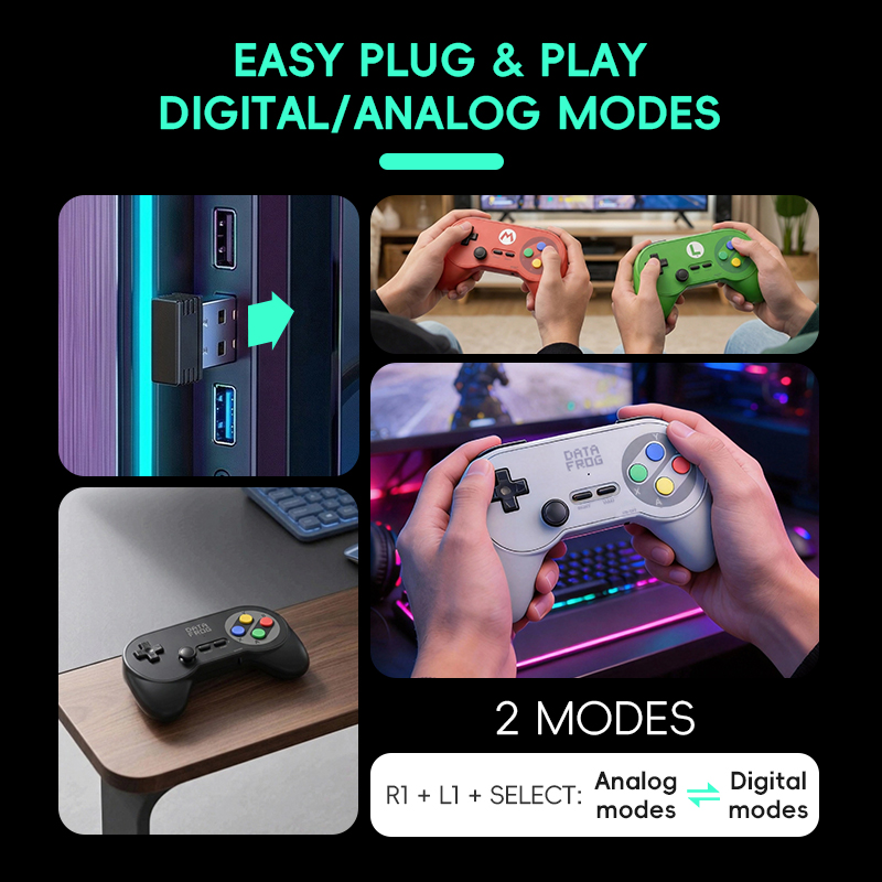 Manette de jeu rétro sans fil  - Retro Gaming Download avis et prix